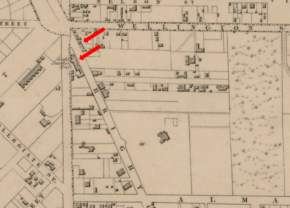 Image 02 section of the Kearney map with arrows
