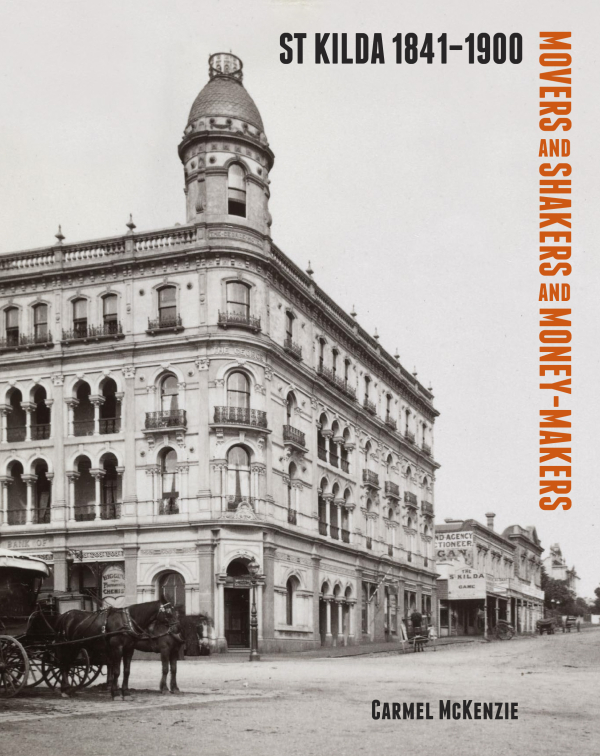 Book&#039;s front cover features George Hotel and Grey Street c 1880s